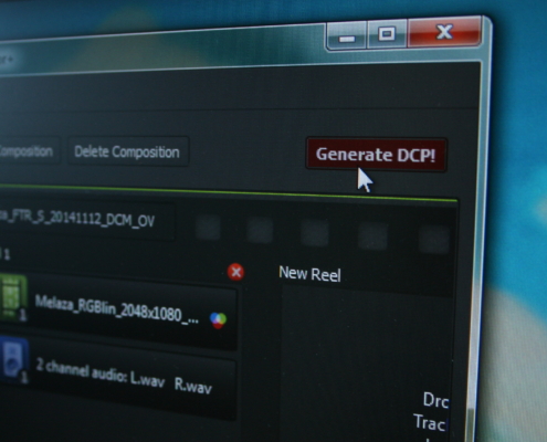 Ein Digital Cinema Distribution Master / DCDM
